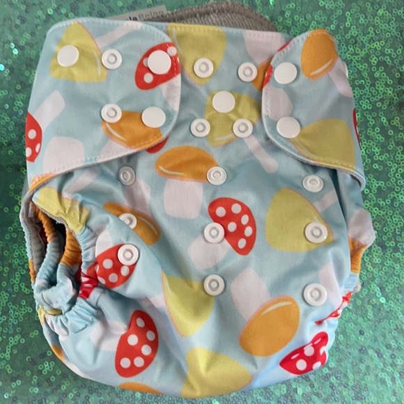 Simple Being Reusable Cloth Diapers- 6 (Foodie) - Picture 7 of 9